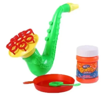 Soplador de burbujas trompeta