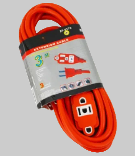 Extensión eléctrica 3mts