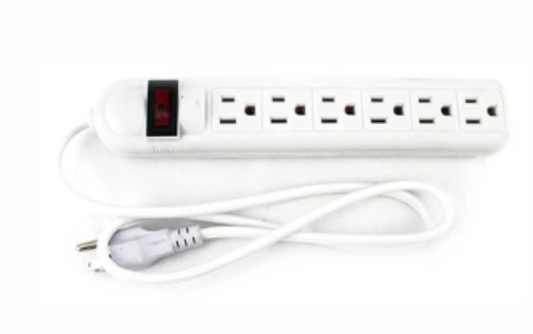 Multicontacto eléctrico 6 contactos