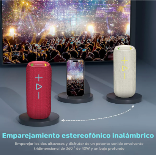 Bocina Inalámbrica 20W resistente a salpicaduras Moreka 430