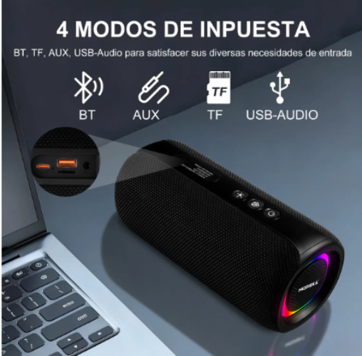 Bocina Inalámbrica 20W resistente a salpicaduras Moreka 430