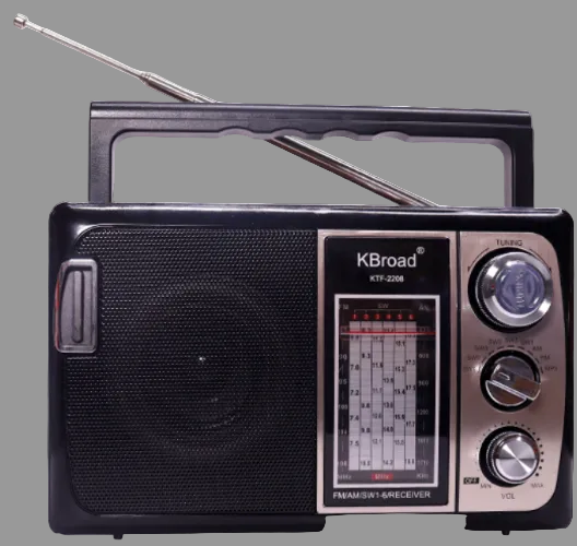 Radio portátil - recargable celda solar - AM FM - Bluetooth