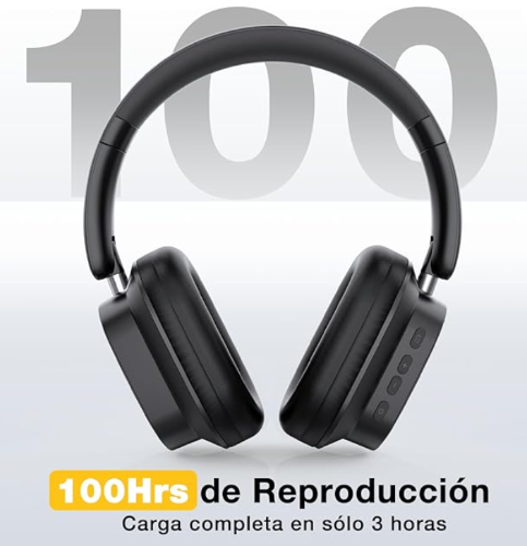 Audífonos Inalámbricos Bluetooth 5.3 Plegables 1 Hora