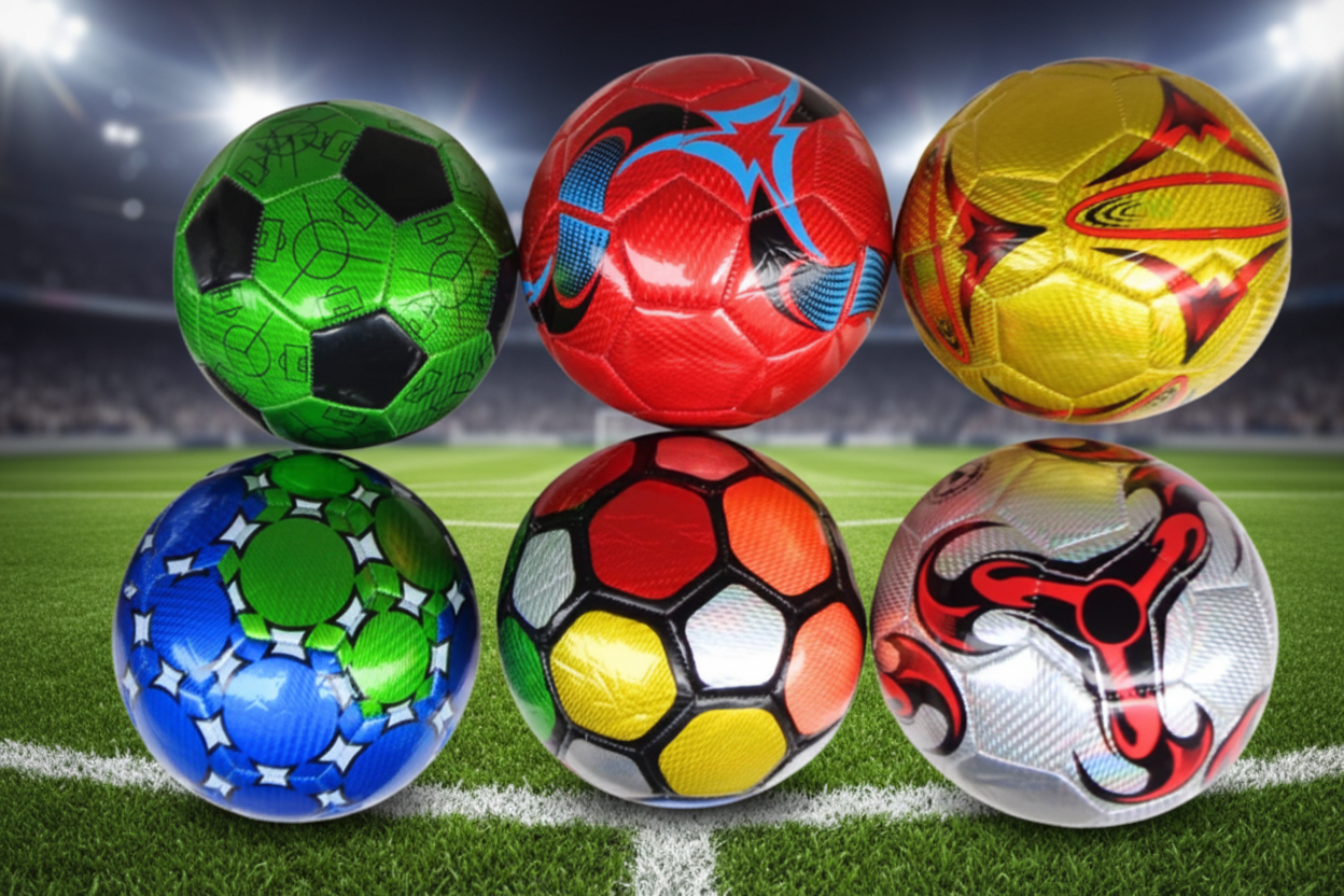 Balón de futbol forro sintético