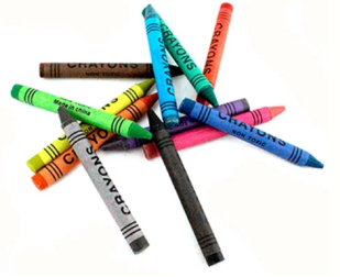 12 Crayones de colores